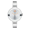 Movado Women's Bangle Watch with Rose Gold-tone Dot/Hands from Pedre